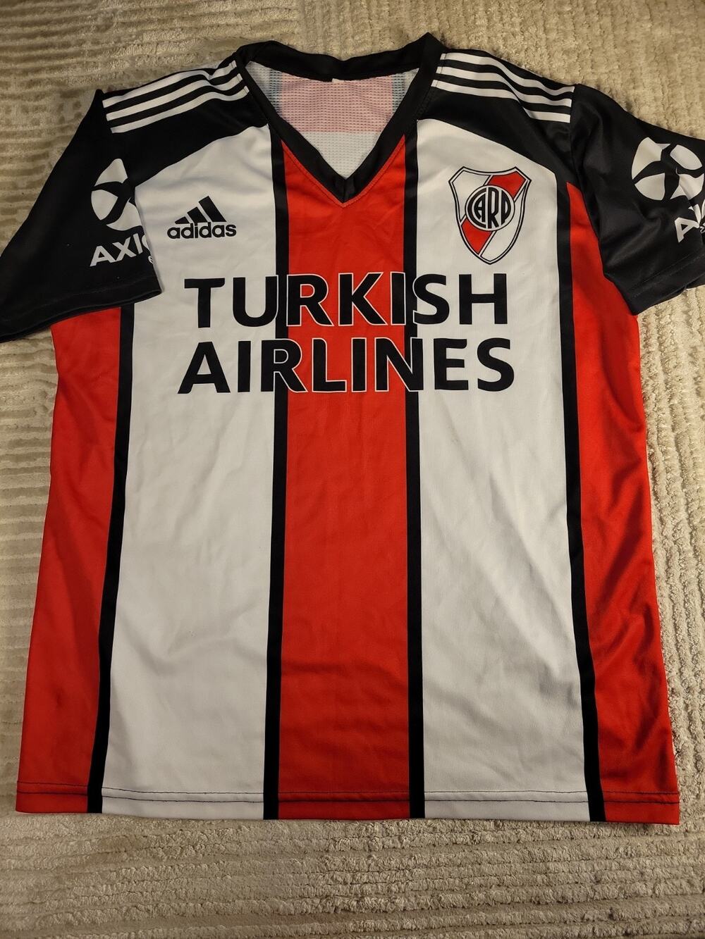 River Plate Alternative Soccer Jersey Futbol Mens Size XL Adult Shirt